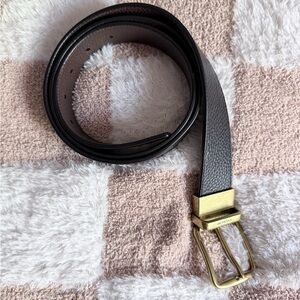 COACH Men’s Premium Leather Reversible Belt